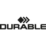 DURABLE 336001 Odkladač dokumentů s 5 přihrádkami Černý