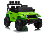 Mamido Elektrické autíčko Jeep Rubicon 24 V 2x200 W zelené