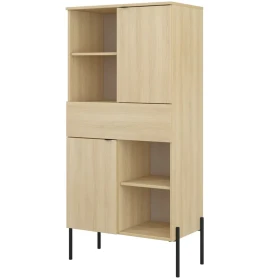 Komoda 2D1S Ore 42 vysoká dub lindberg