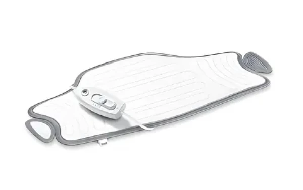 Sanitas SHK 55 Easyfix bílá-šedá / Vyhřívací dečka / 100 W / 3 teploty / 59x30 cm (21417)