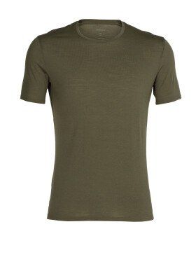 Pánské merino triko krátký rukáv ICEBREAKER Mens Anatomica SS Crewe, Loden velikost: XXL