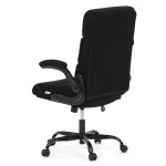 Kancelářské křeslo, houpací mechanismus, černá látka, KA-K3104 BK