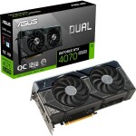 ASUS Dual GeForce RTX 4070 SUPER EVO OC 12GB / 1980 - 2550 MHz / 12GB GDDR6x / 192-bit / 1x HDMI + 3x DP / (16) (90YV0KC0-M0NA00)