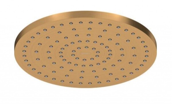 DURAVIT - Sprchy Hlavová sprcha, průměr 25 cm, MinusFlow, kartáčovaný bronz UV0662018004