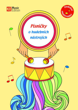 Hudební omalovánky Písničky hudebních nástrojích Eva Šašinková