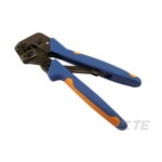 KNIPEX - kleště lisovací - 230mm - čtyřtrnové, stočené kontakty Harting; Ilme; Phoenix; Amphenol; Walther; HTS;Contact; Weidmüller 0.14-6mm², v plastovém kufříku s pěnovou vložkou (975265)