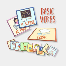 Basic verbs English (Outdoor Board Game) - Neznámý