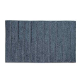 KELA Koupelnová předložka Megan 100% bavlna kouřově modrá 120,0x70,0x1,6cm KL-24703