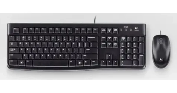 Logitech Desktop MK120 SP černá / Klávesnice a myš / SP verze / USB (920-002550)