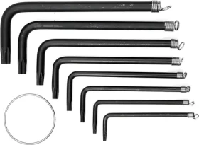 Vorel Sada klíčů TORX 8 ks / Sada klíčů / TORX / 8 ks
