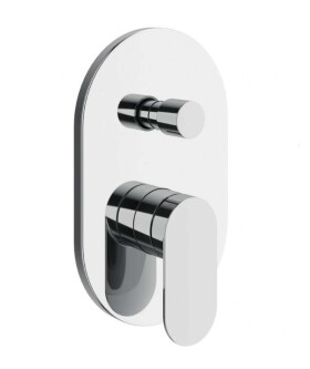 RAVAK - Chrome II Baterie pod omítku, pro 2 spotřebiče, chrom X070454