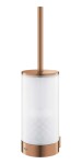 GROHE - Selection WC štětka nástěnná s držákem, sklo/kartáčovaný Warm Sunset 41076DL0