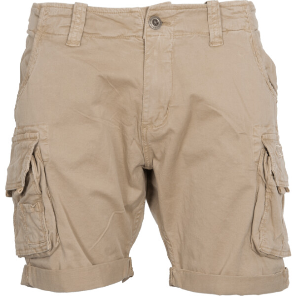 Alpha Industries Kalhoty krátké Crew Short pískové 38