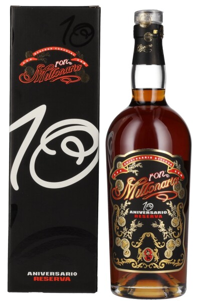 Millonario 10 Aniversario Reserva 40% 0,7 l (karton)