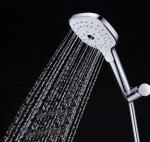 Kielle - Nefia Sprchový set s baterií, tyčí, hadicí a sprchovou hlavicí, chrom 20627SN80