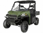 Moose Utility Přední poloviční plexi na Polaris Ranger 900 XP