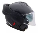 Překlápěcí helma Xrc Fronter black matt - S / černá