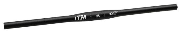 Řídítka ITM XX7 MTB rovná 31,8/720 mm, Al, černá (Řídítka na MTB kolo ∅ 31,8 mm)