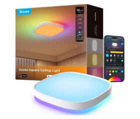 Govee RGBICWW Smart čtverhranné stropní světlo 2400lm 30cm Matter
