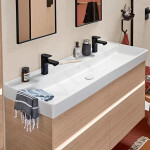 VILLEROY & BOCH - Collaro Umyvadlo nábytkové 1200x470 mm, bez přepadu, 2 otvory pro baterii, alpská bílá 4A33C101