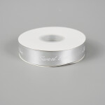 Cake star stuha SWEET LOVE stříbrná 25mm x 45m