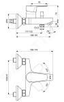 IDEAL STANDARD - Cerafine D Vanová baterie, chrom BC692AA