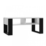 Konferenční stolek Elen 3 bílá/černá