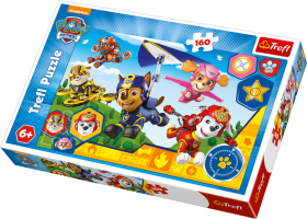 Puzzle Tlapková patrola Vždy připraveni pomoci
