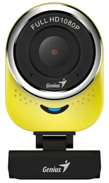 Genius QCam 6000 žlutá / Web kamera / 1920x1080 / USB 2.0 / mikrofon (32200002409)