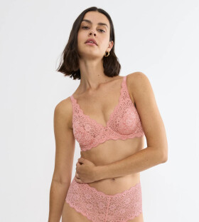 Dámská podprsenka Amourette W - RED - růžová 00BE - TRIUMPH CHERRY ROSE 105D