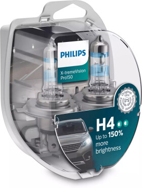 Philips žárovka H4 X-tremevision Pro150 2 ks