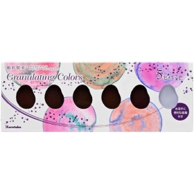 Kuretake Gansai Tambi Granulating Colours sada 5 granulujících odstínů