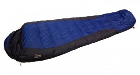 Spacák Warmpeace VIKING 600 180 cm shadow blue/grey/black levý