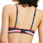 Dámská nevyztužená podprsenka Sheer Stripe UW0UW02762-DW5 - Tommy Hilfiger M