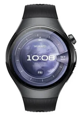 HUAWEI Watch 5 46mm Rates-L19F černá / Chytré hodinky / LTE / EKG / GPS / NFC / 5 ATM (55020EWB)