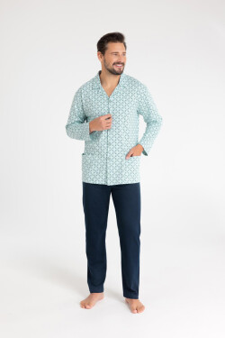 PÁNSKÉ PYŽAMO 486 BIG J/25 zelená 3XL
