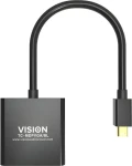 Vision Professional černá / Adaptér / Mini DisplayPort - VGA / M-M (TC-MDPVGA/BL)