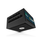 EVOLVEO G1200, zdroj 1200W, 80+ GOLD, ATX 3.1, aPFC, 140 mm ventilátor, plně modulární, záruka 3 roky, černý