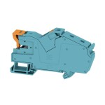 Weidmüller 2669140000 patrová instalační svorka pružinové připojení , konektor modrá 20 ks