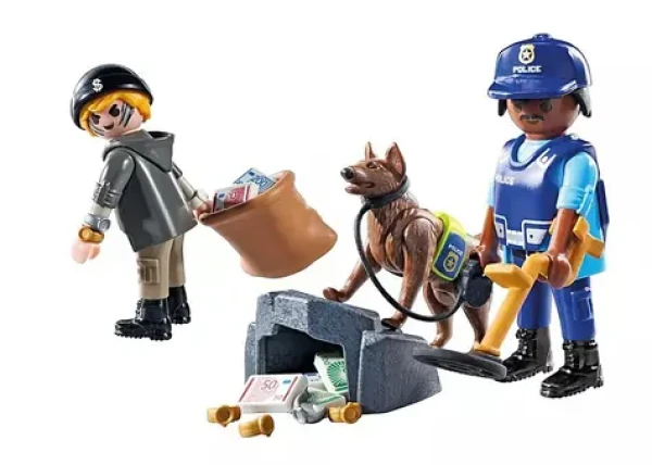 Playmobil® Action Heroes 71731 Policejní pátrání se psem