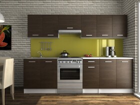 FRONTI Kuchyňská linka LUIZA 260x200 - Wenge