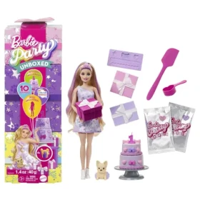 Mattel Barbie party reveal Barbie - fialová