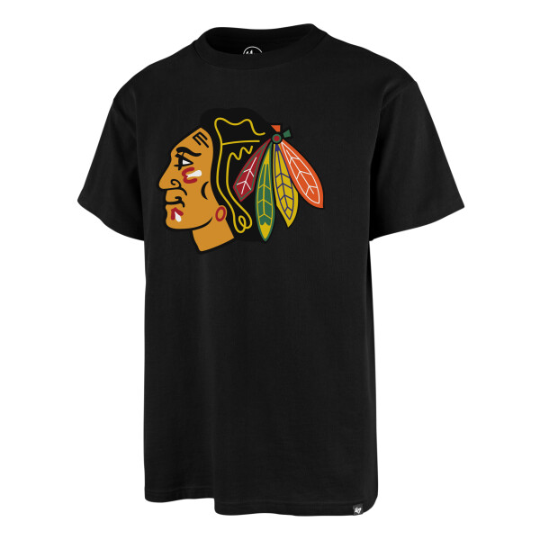 47 Brand Pánské Tričko Chicago Blackhawks Imprint Echo Tee Velikost: