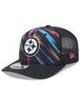 New Era Pánská kšiltovka NFL Pittsburgh Steelers 2026 Crucial Catch 9SEVENTY Stretch-Snap Trucker