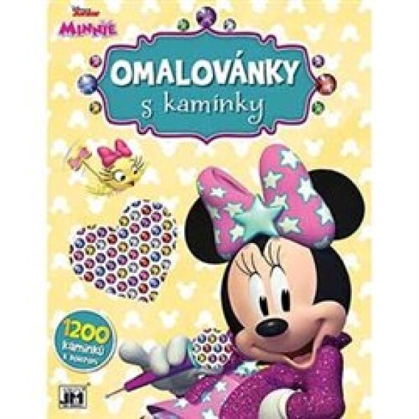 Omalovánky kamínky Minnie