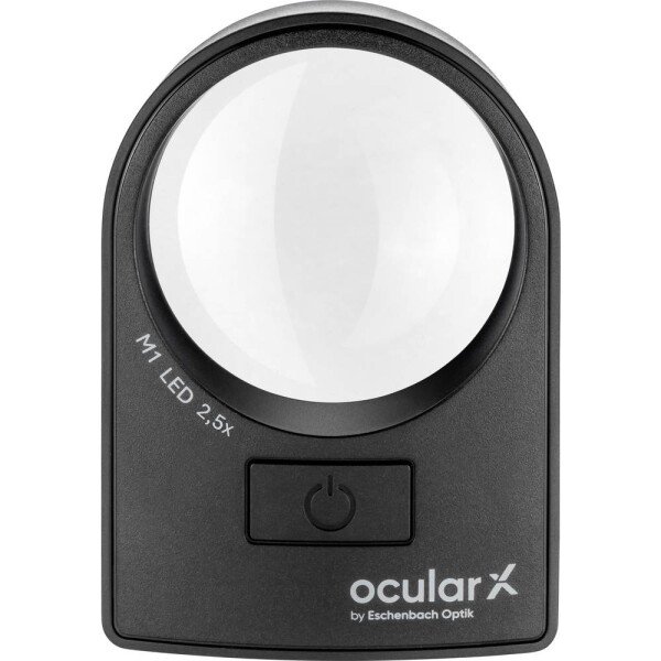 Eschenbach XM0103, ocularX M1 ruční lupa zvětšení: 2.5 x, Velikost objektivu: (Ø) 5.8 cm