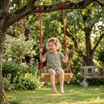 Houpací prkno dřevo přírodní, Wiky outdoor, W057376