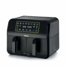 Ariete 4623/00 černá / Horkovzdušná fritéza / 2 hrnce / 1700 W / 2x4 l / 35–200°C / 8 programů (4623/00)