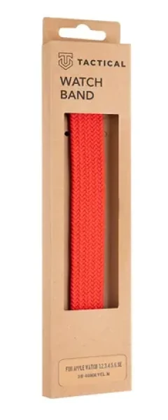 Tactical 758 Pletený Převlékací Řemínek pro Watch 38 40mm vel. M červená (8596311138362)