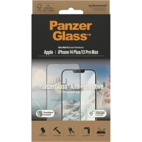 PanzerGlass Tvrzené sklo UWF Anti-Reflective AB s aplikátorem pro Apple iPhone 14 Plus/13 Pro Max černá (2789)